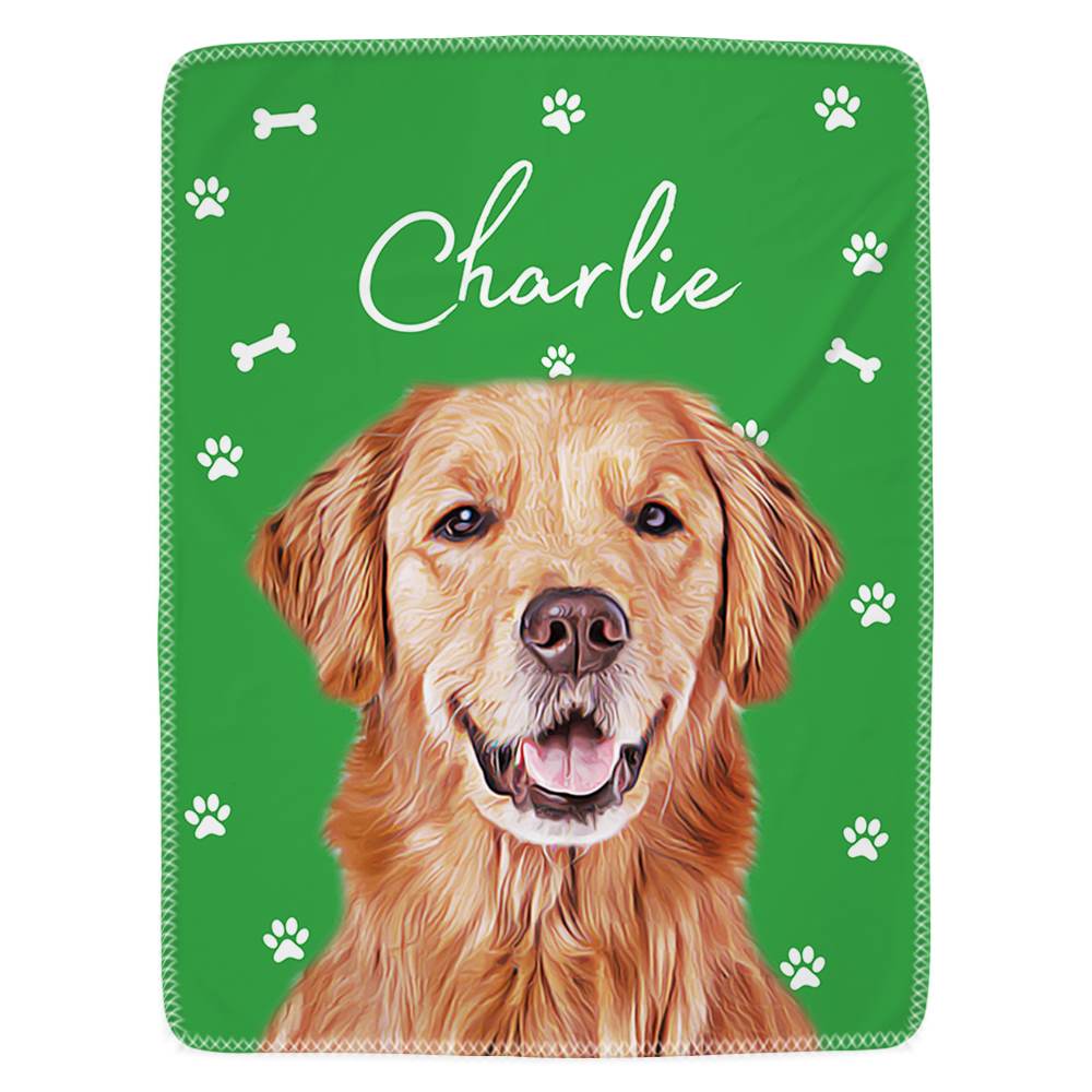 Upload Your Photo Blanket For Dog, Cat Lovers - Custom Photo Pet