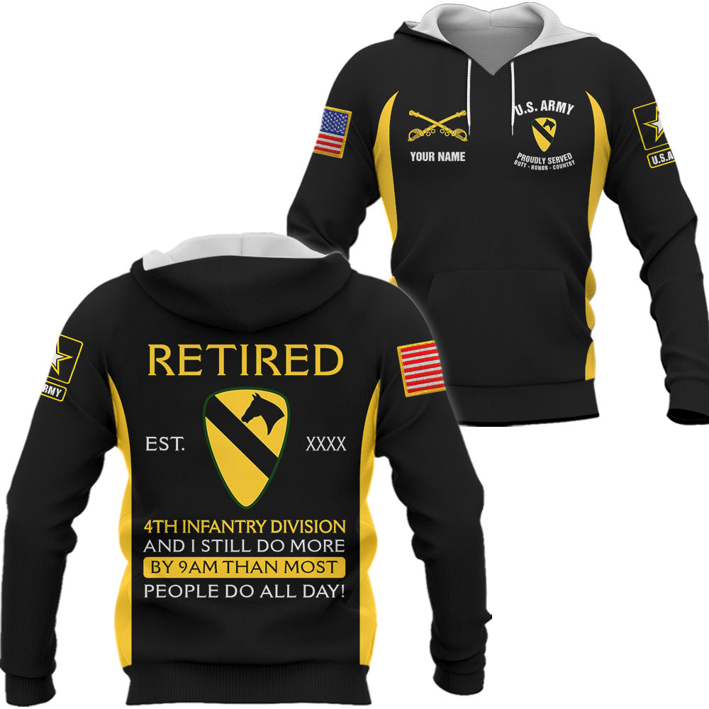Personalized Shirt I Still Do More By 9Am Than Most People Do All Day Gift For Veterans All Over Print Shirt K1702
