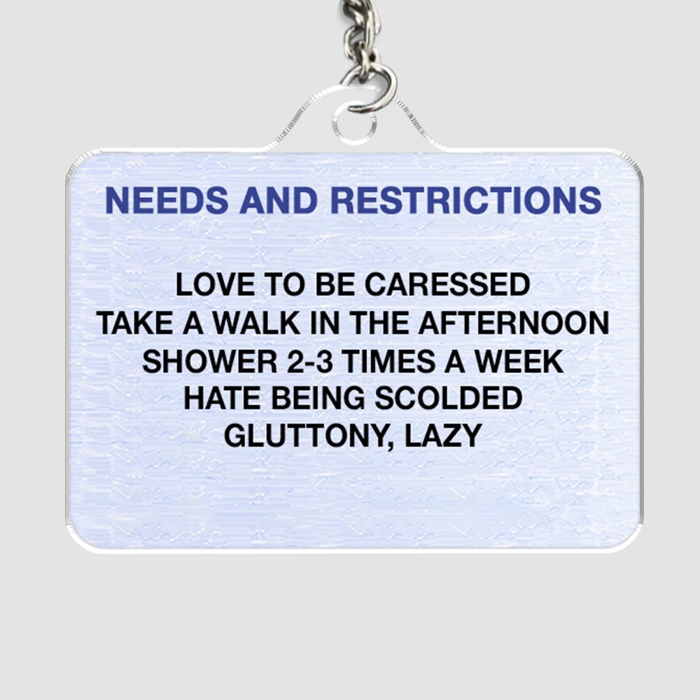 Custom Photo Pet ID Tags - Drivers License - Kansas