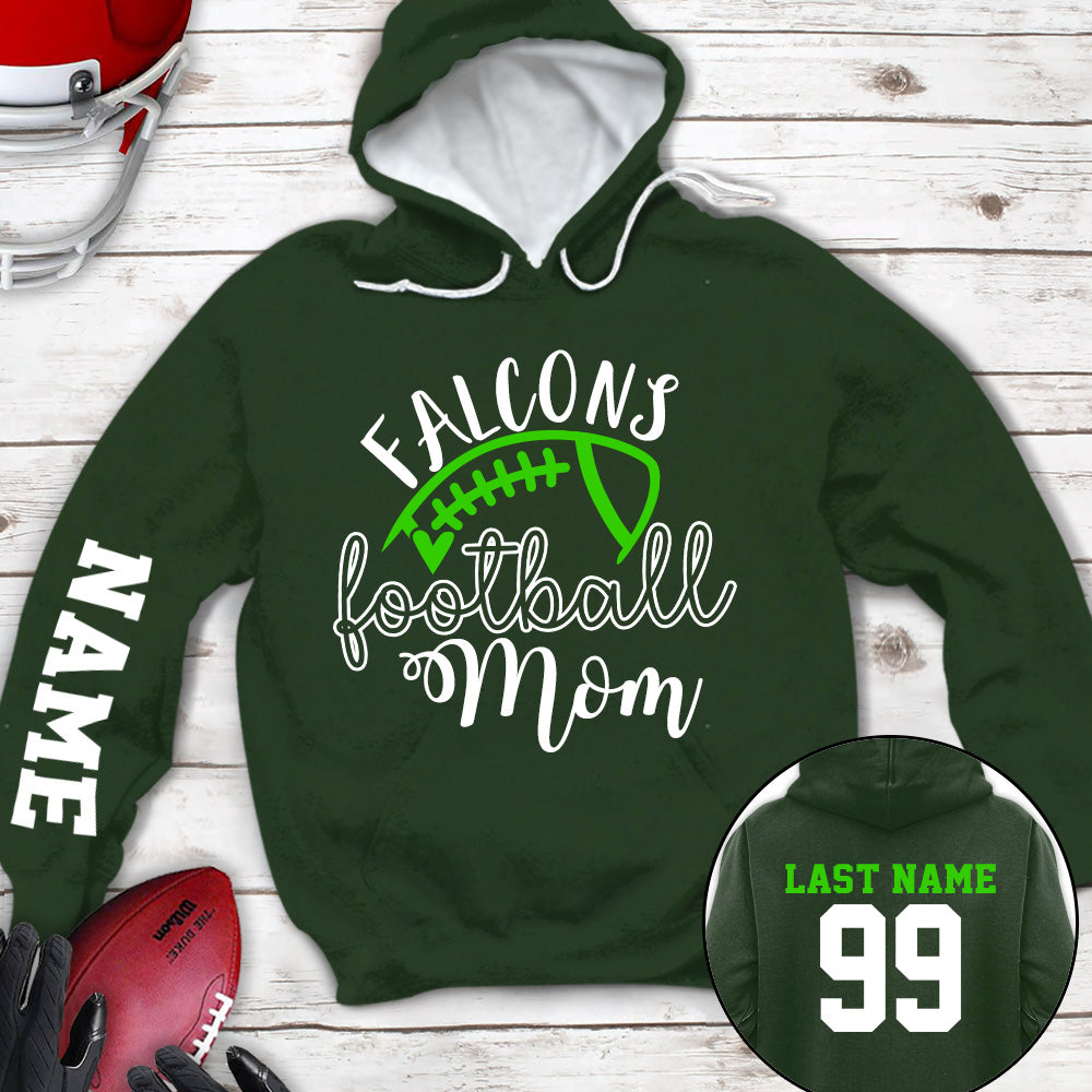 Custom Football Mom Jersey Personalized Football Spirit Wear 