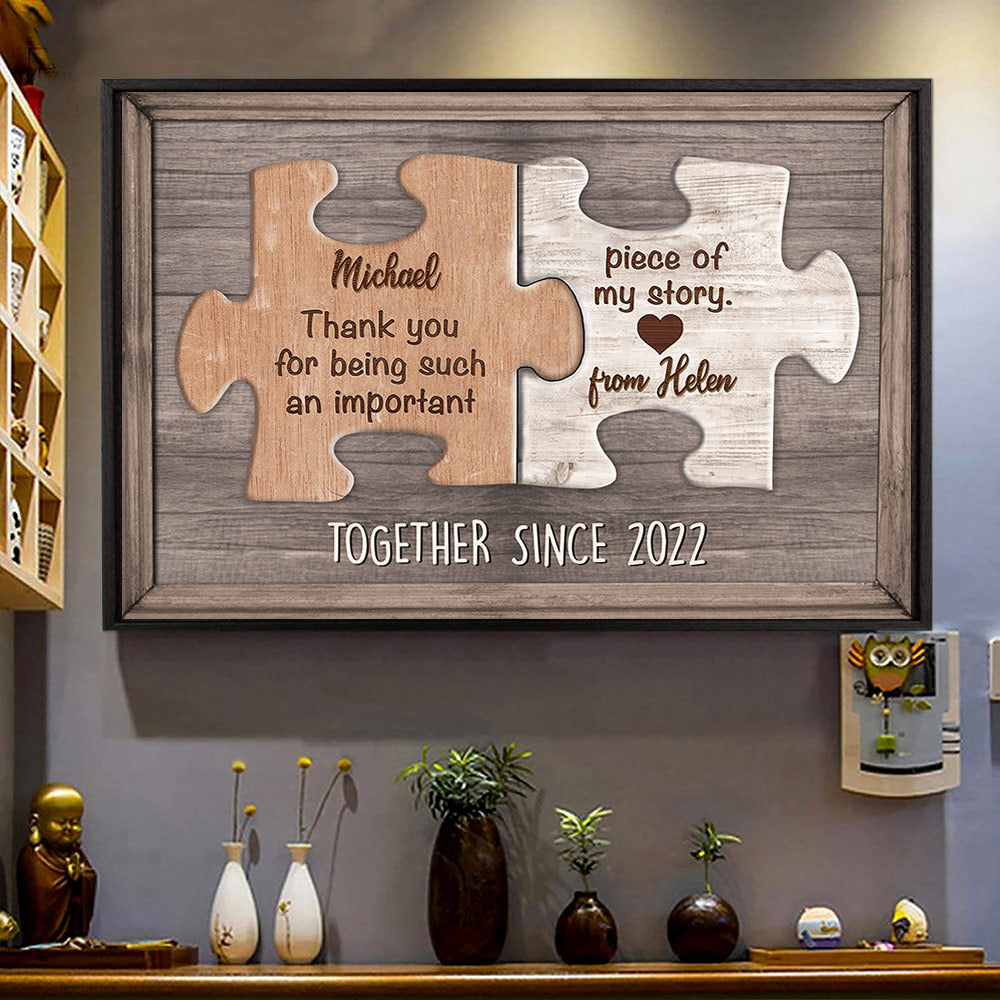DE179 Engraved Thank You Gift Wedding Anniversary Wood Diamond Gift for Her  Husband Wife Friend - Etsy