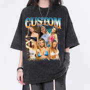 Custom Bootleg Rap Tee, Custom Photo - Vintage Graphic 90s T-shirt, Custom Photo Shirt, Custom Your Own Bootleg Idea Here, Insert Your Design