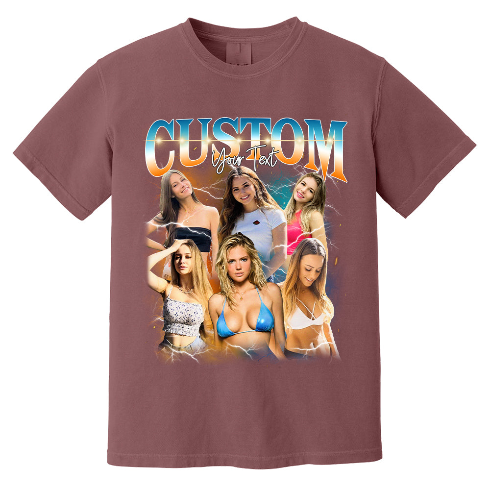 Custom Bootleg Rap Tee, Custom Photo - Vintage Graphic 90s T-shirt, Custom Photo Shirt, Custom Your Own Bootleg Idea Here, Insert Your Design