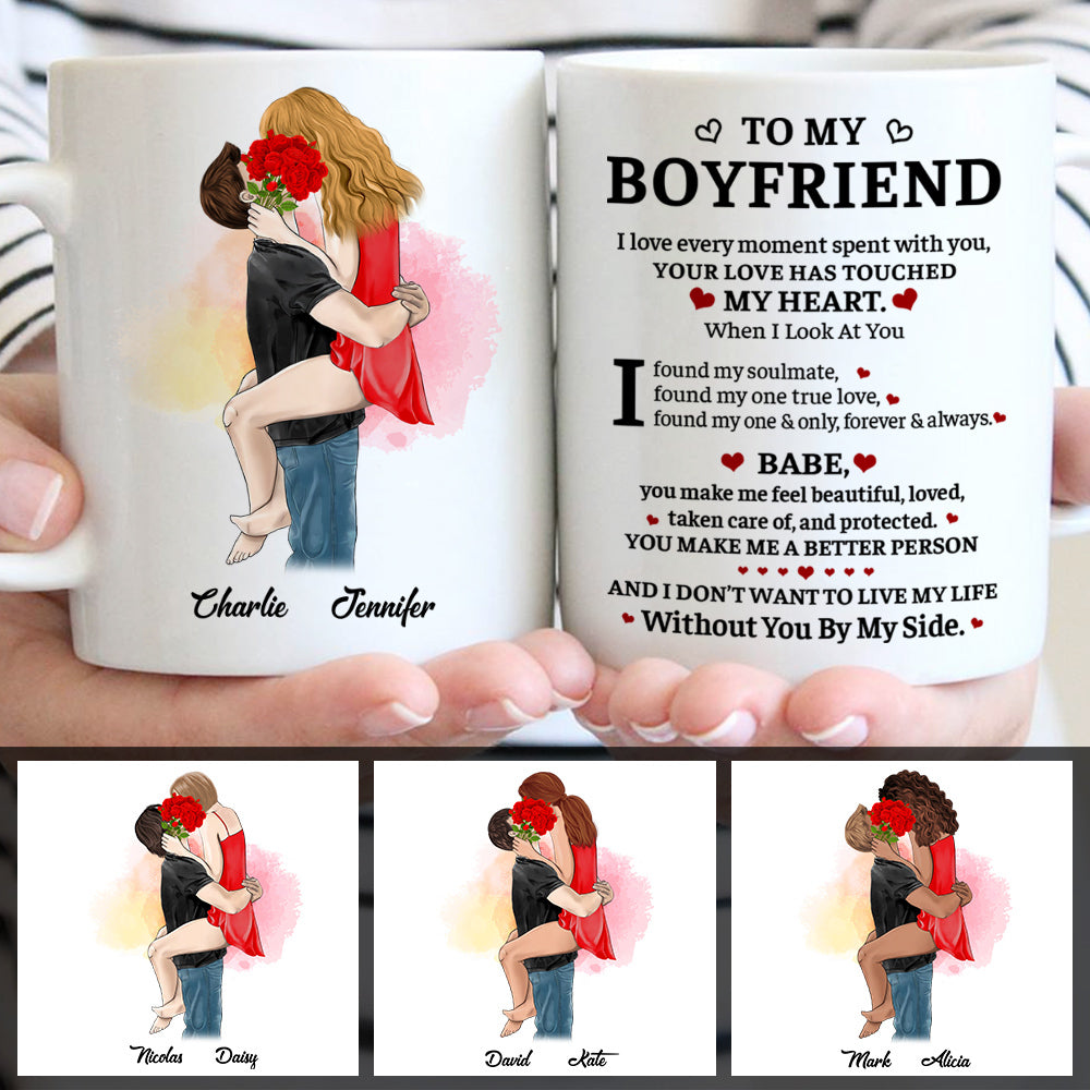 To My Boyfriend I Love You Every Moment Spent With You Mug Gifts For Him