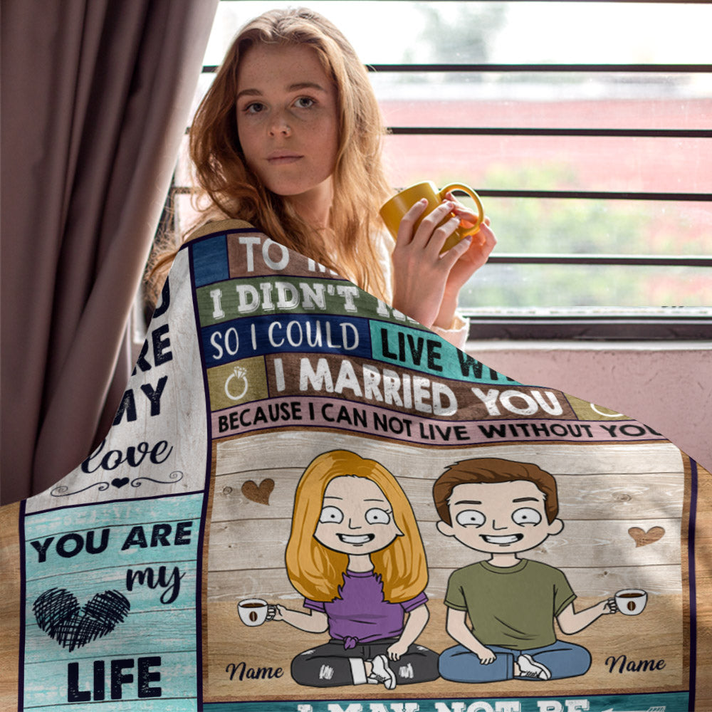 To Husband Your Last Everything Custom Blanket Gift From Wife
