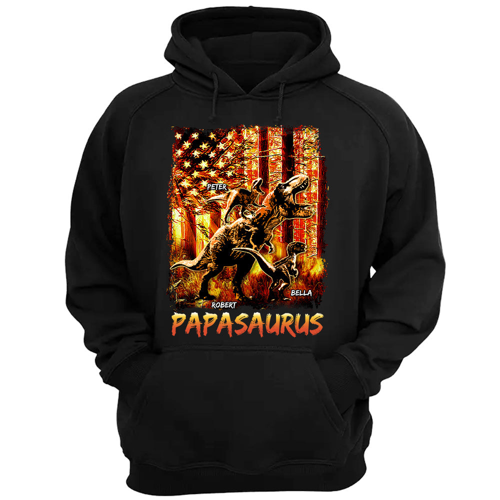 Papasaurus Rex Personalized Shirt K1702