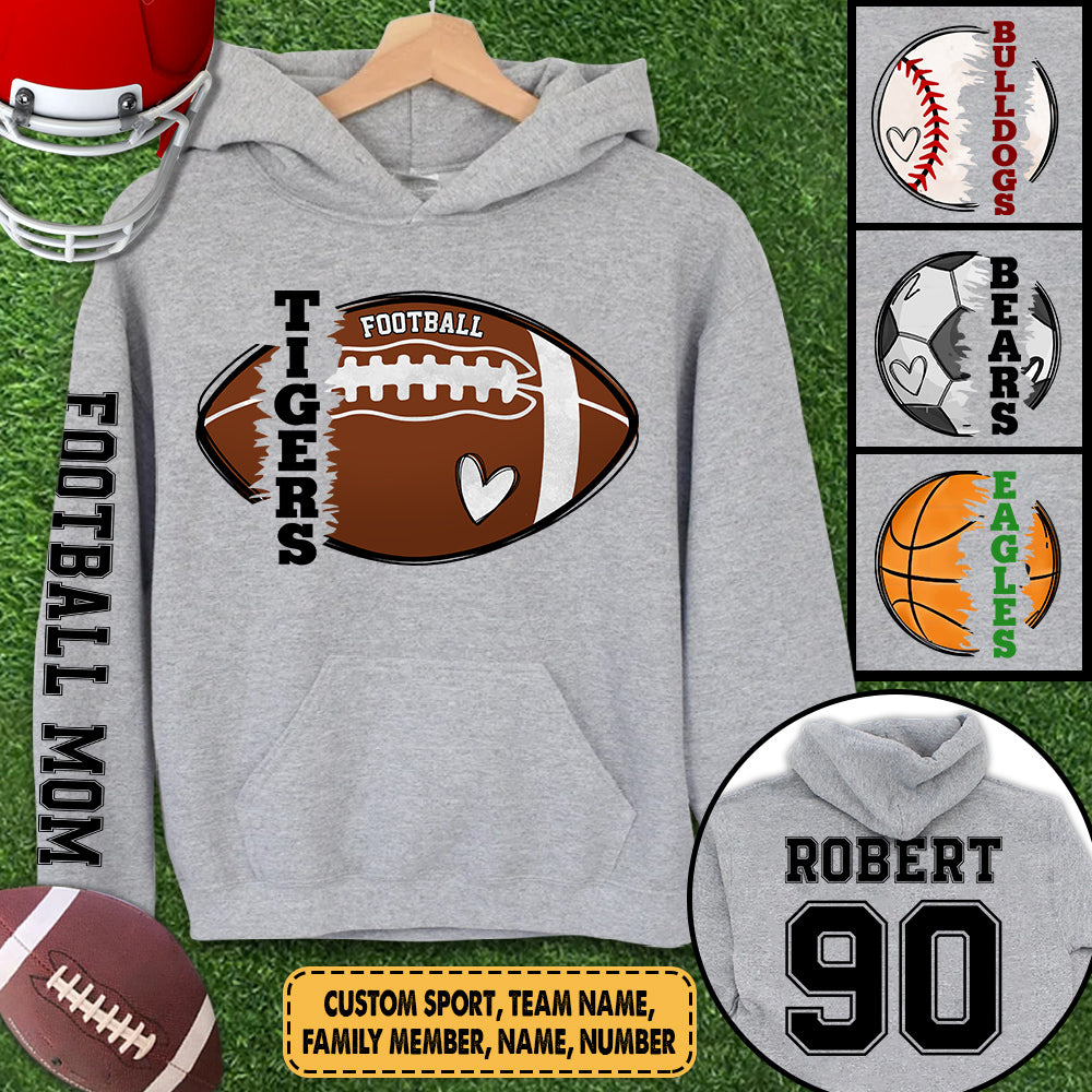 Personalized Sports Shirt Custom Team Name , Family Member, Name And Number Player K1702