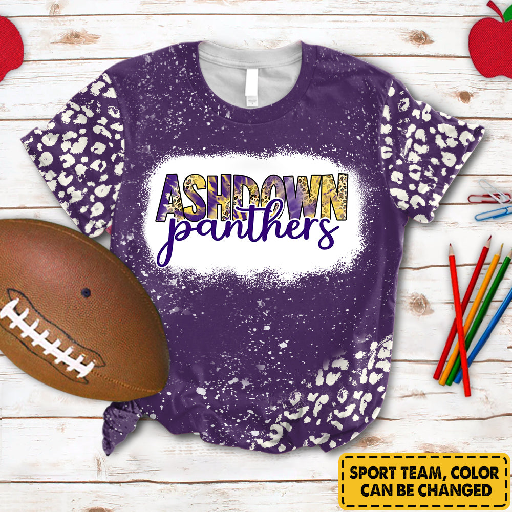 Personalized Panthers Custom Sport Team Name School Spirit All Over Print Shirts For Teacher