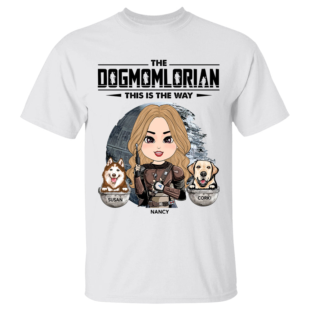 The Dogmomlorian - Personalized Custom Shirt Gift For Dog Mom Dog Dad