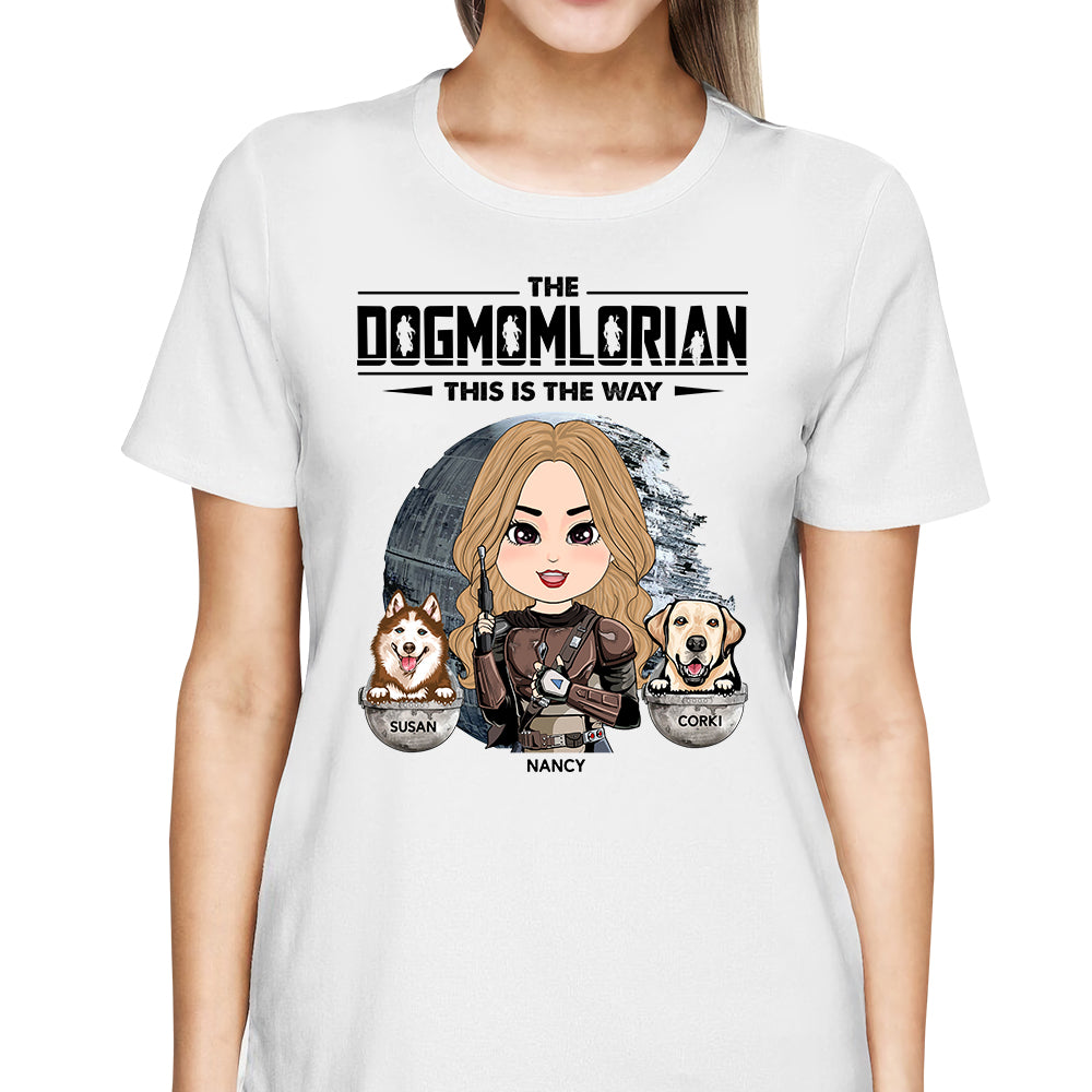 The Dogmomlorian - Personalized Custom Shirt Gift For Dog Mom Dog Dad