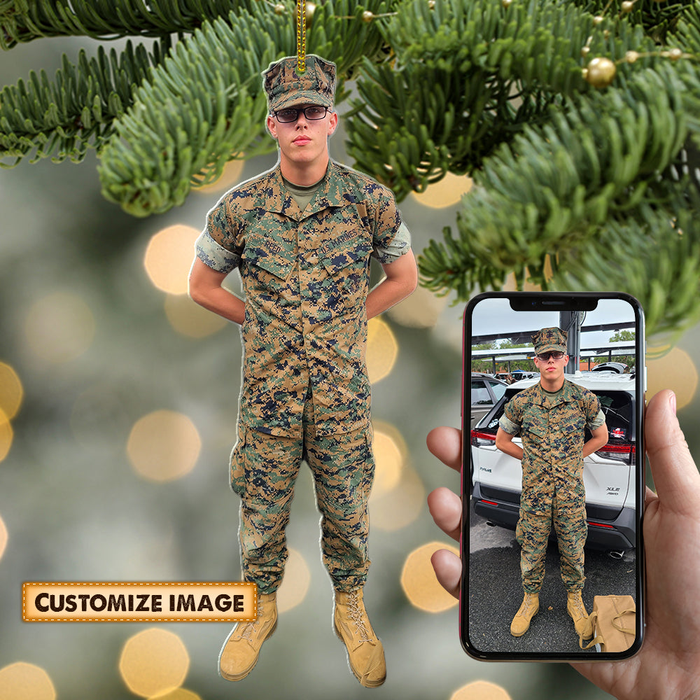 Top-selling Item] Amazing Camo Us Marine Corps Veteran From The Heart 3D  Hawaiian Shirt