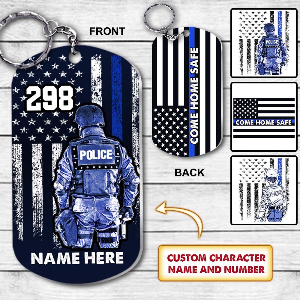 Personalized Thin Blue Line Products For Law Enforcement and Officers