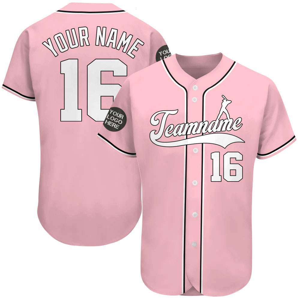 Custom Logo Name Number Red Baseball Jersey