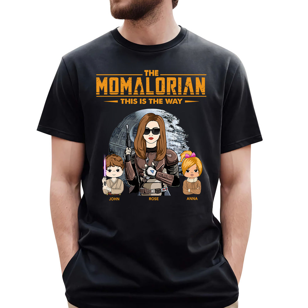 The Momalorian This Is The Way - Custom Shirt For Mom