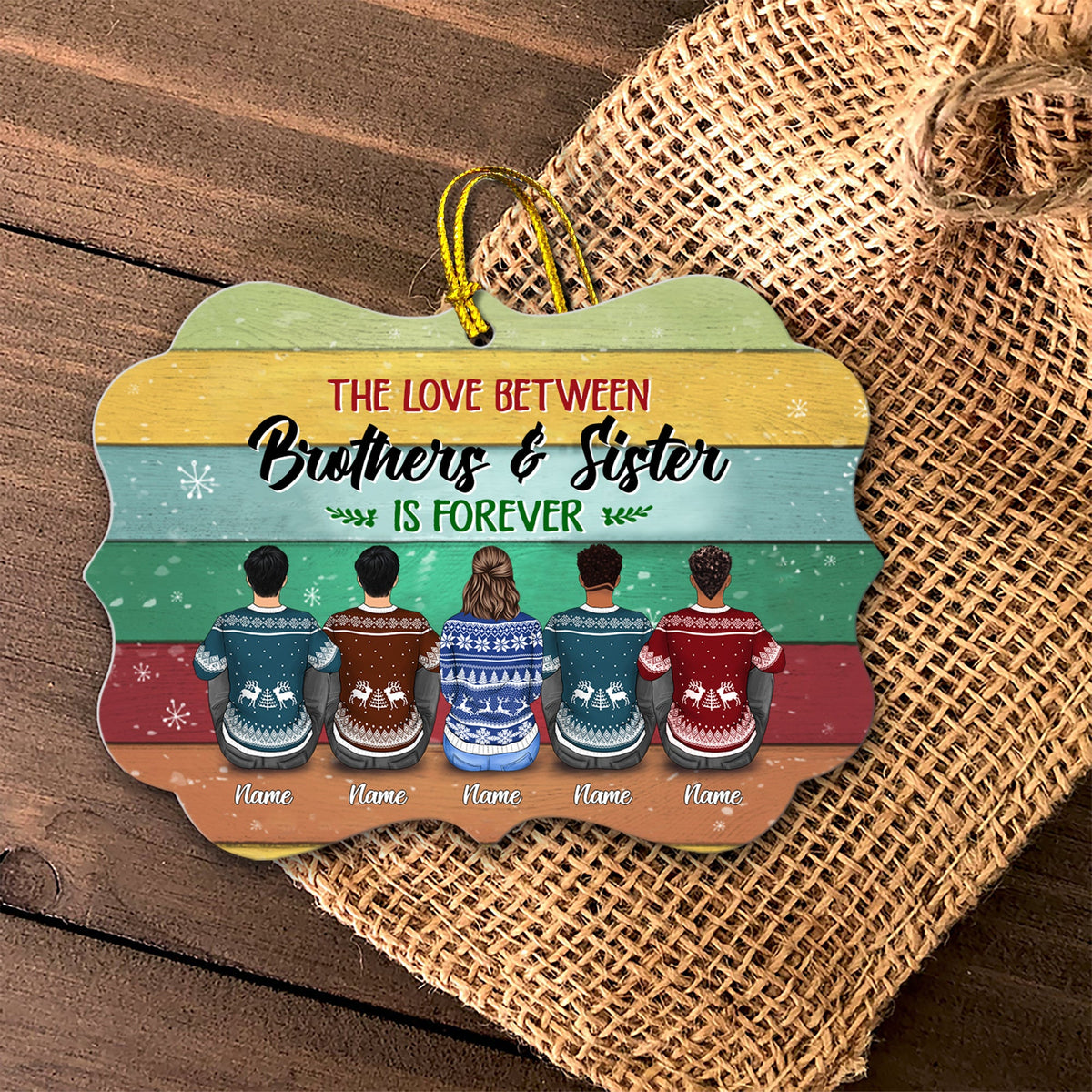 Brother Gifts Sister Gifts Personalized Gift Christmas Gift Siblings Gift  for Sister Family Portrait Gift for Brother Custom Brother Print - Etsy