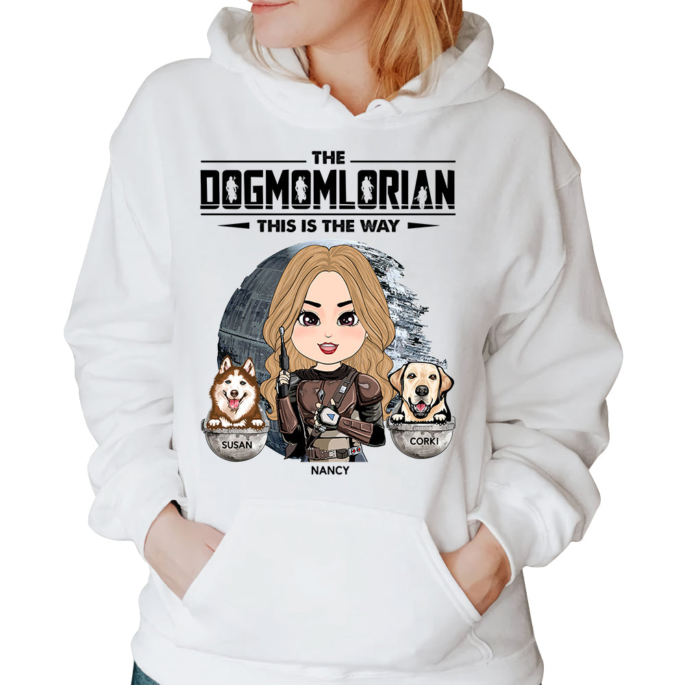 The Dogmomlorian - Personalized Custom Shirt Gift For Dog Mom Dog Dad