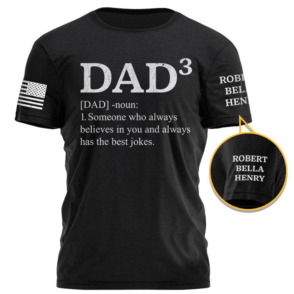 Dad Noun Personalized Shirt Gift For Father's Day K1702