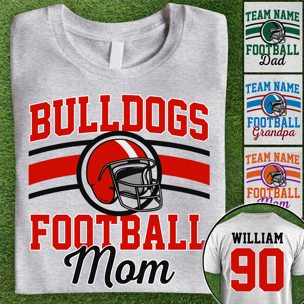 American Football Team Shirt - Football Game Days Custom 2 Sided Shirt Gift For Football Player Football Lovers K1702