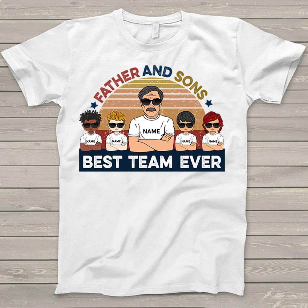 Father And Son Best Team Ever T-Shirt