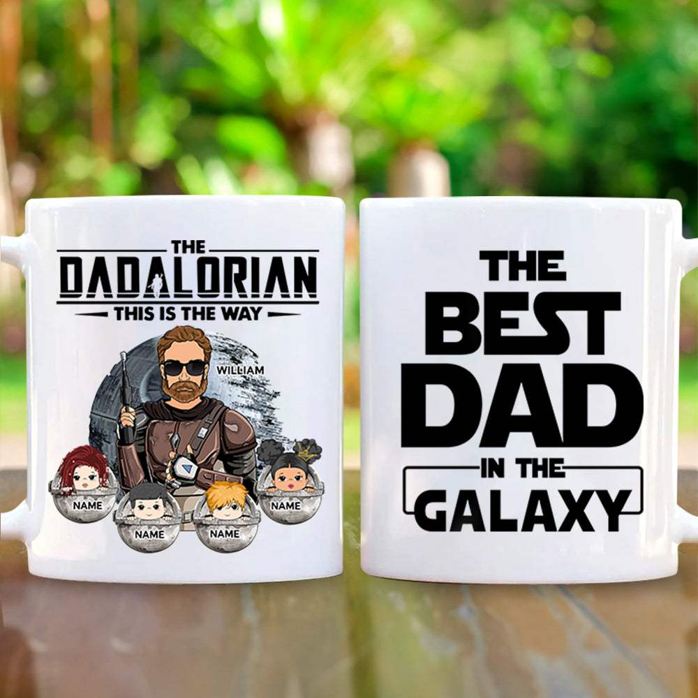 The Dadalorian - Custom Mug For Dad Mom