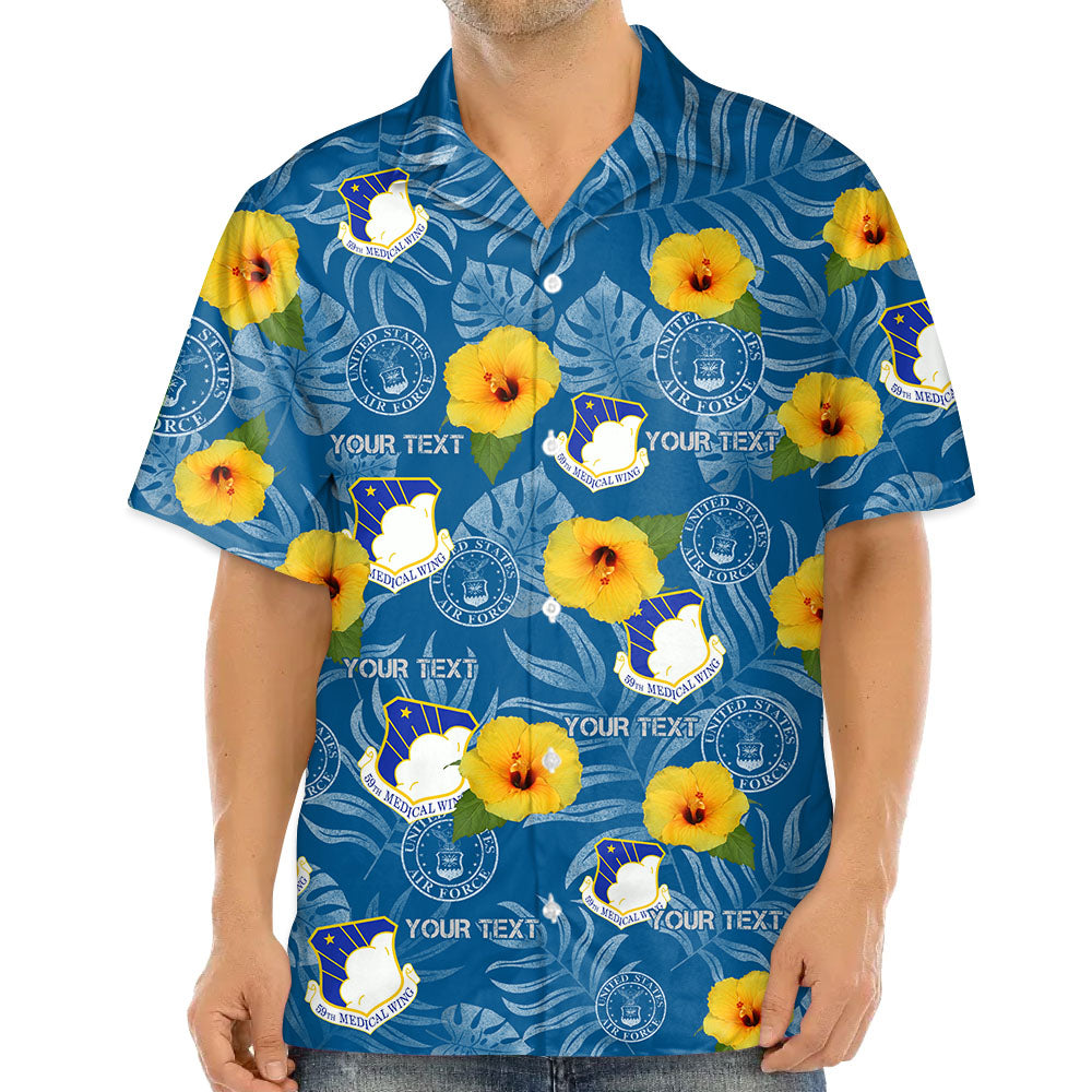 Personalized Hawaiian Shirt Custom Military Division Gift For Veterans Custom All Branches Hawaiian Shirt Gift K1702