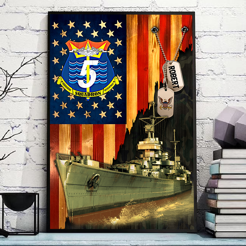 Personalized Gift For Military Veteran Custom Gift For Military Veteran Soldier American Rustic Flag Poster Canvas K1702