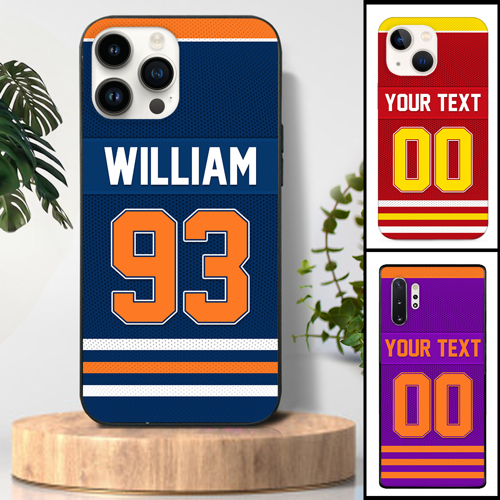 Personalized Phone Case Football Game Day Custom Number And Name Player Love Football Phone Case K1702