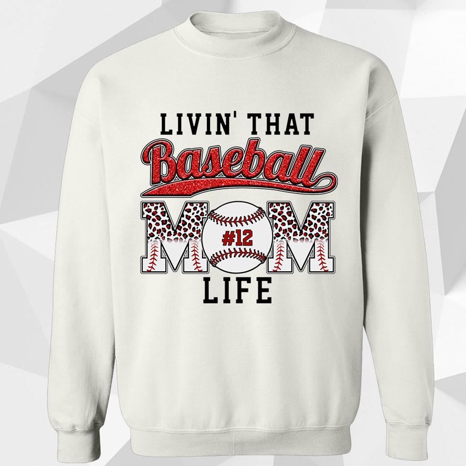 Personalized Baseball Mom Shirt Baseball Sweatshirt Baseball 