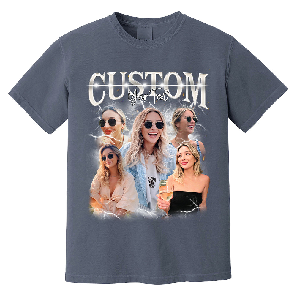 Custom Bootleg Rap Tee, Custom Photo - Vintage Graphic 90s T-shirt, Custom Photo Shirt, Custom Your Own Bootleg Idea Here, Insert Your Design