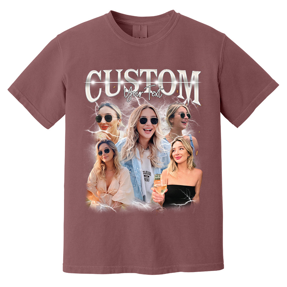 Custom Bootleg Rap Tee, Custom Photo - Vintage Graphic 90s T-shirt, Custom Photo Shirt, Custom Your Own Bootleg Idea Here, Insert Your Design