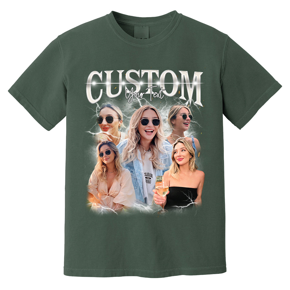 Custom Bootleg Rap Tee, Custom Photo - Vintage Graphic 90s T-shirt, Custom Photo Shirt, Custom Your Own Bootleg Idea Here, Insert Your Design
