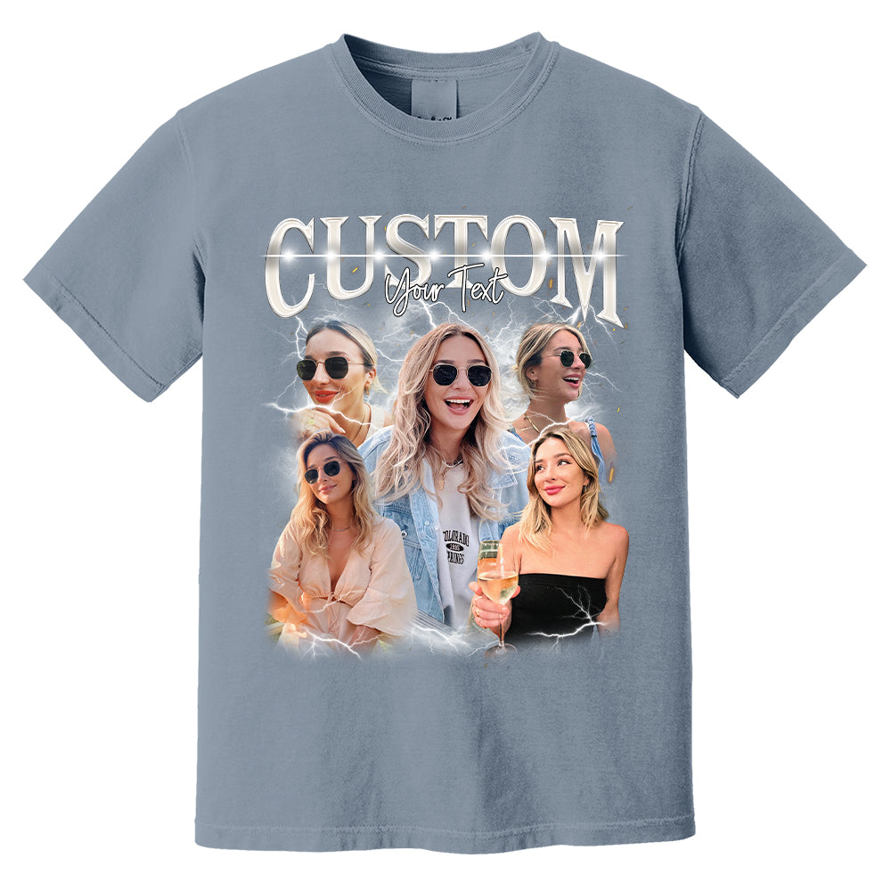 Custom Bootleg Rap Tee, Custom Photo - Vintage Graphic 90s T-shirt, Custom Photo Shirt, Custom Your Own Bootleg Idea Here, Insert Your Design