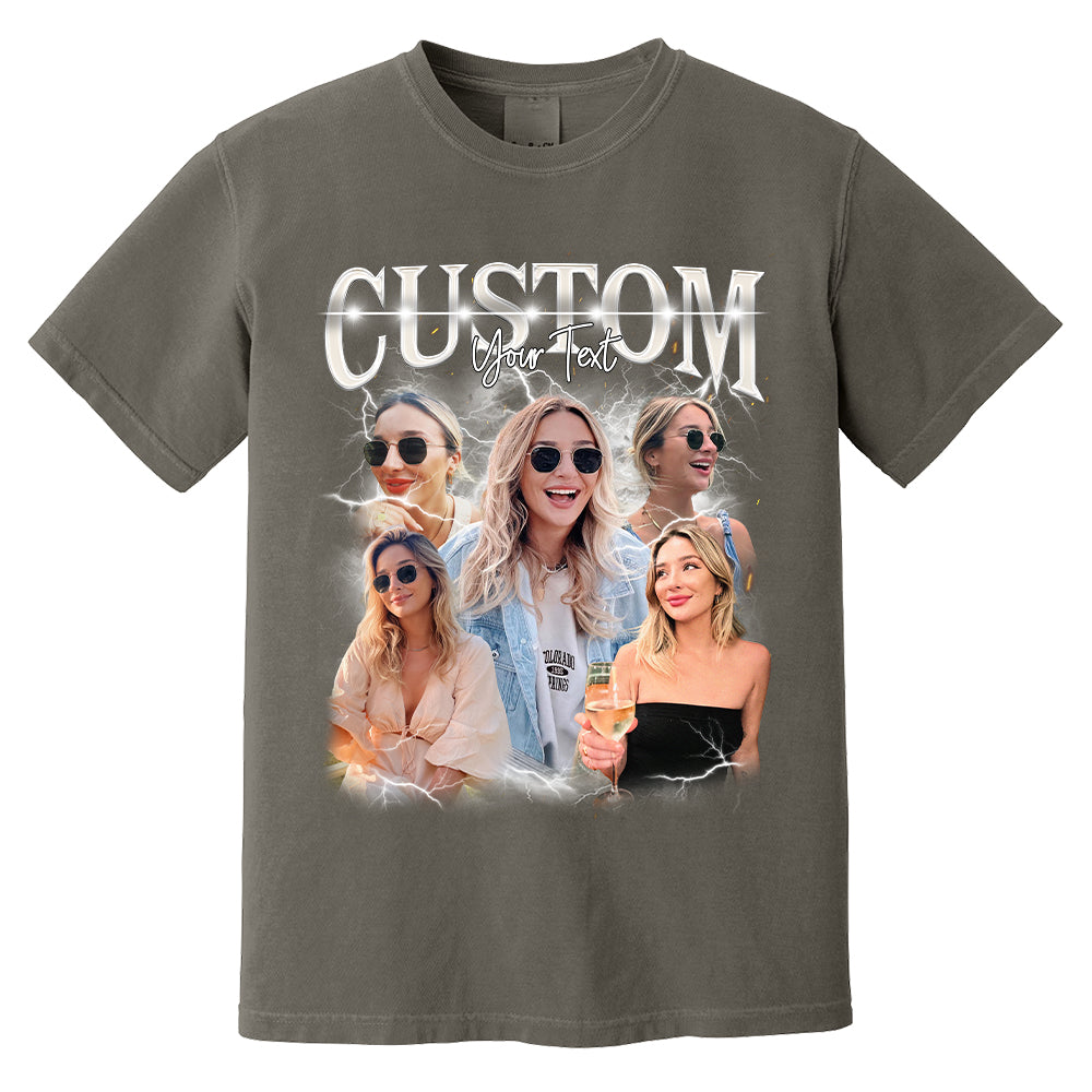 Custom Bootleg Rap Tee, Custom Photo - Vintage Graphic 90s T-shirt, Custom Photo Shirt, Custom Your Own Bootleg Idea Here, Insert Your Design