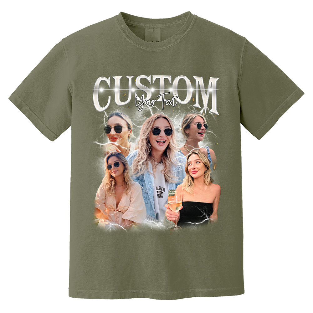 Custom Bootleg Rap Tee, Custom Photo - Vintage Graphic 90s T-shirt, Custom Photo Shirt, Custom Your Own Bootleg Idea Here, Insert Your Design