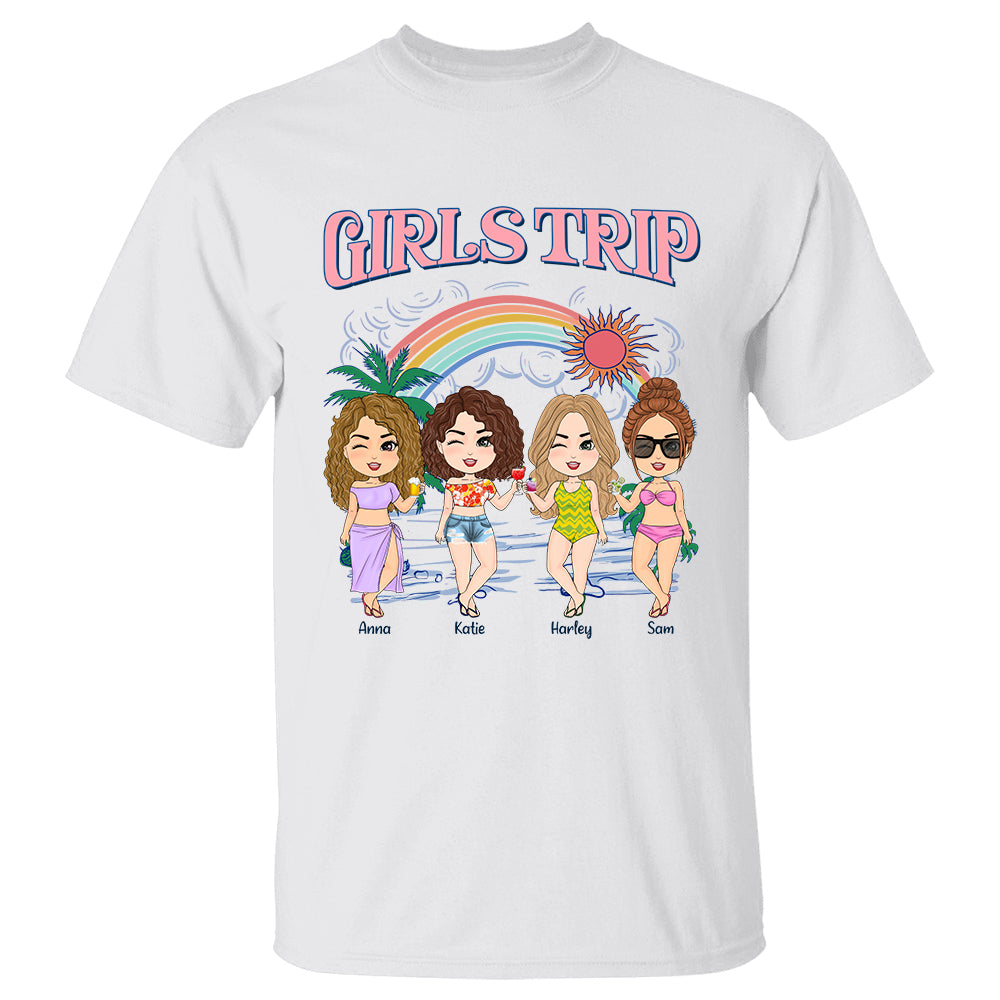 Girls Trip - Personalized Shirt Gift For Besties Sisters