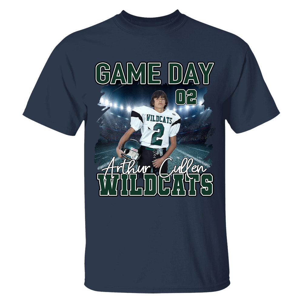 Football Game Days Custom Team Name Personalized Shirt For Football Player