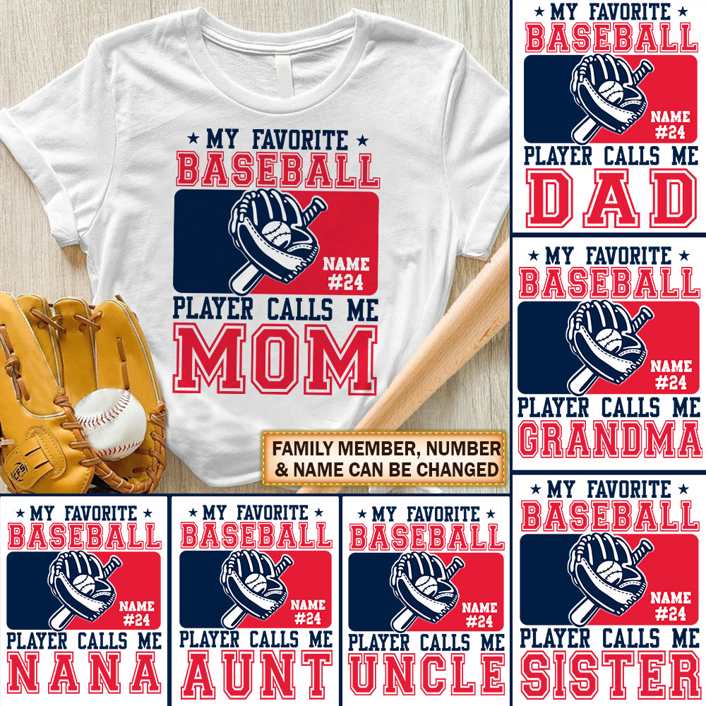 Gameday Baseball Shirt - Custom Baseball Player Shirt For Mom Dad Grandma Grandpa Hk10