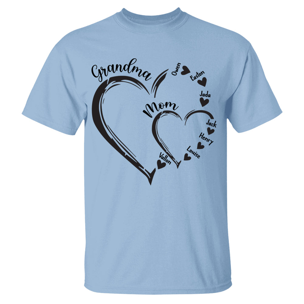 Nana Heart Shirt Light Mother Day Gift Nana Heart Shirt Light Mother Day Gift