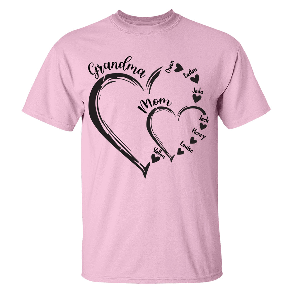 Nana Heart Shirt Light Mother Day Gift Nana Heart Shirt Light Mother Day Gift