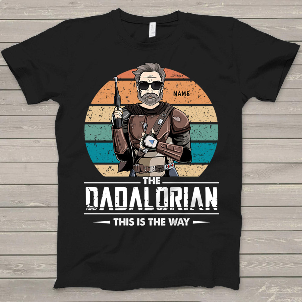 The Mandalorian This Is The Way Customize Shirt Gift For Dad