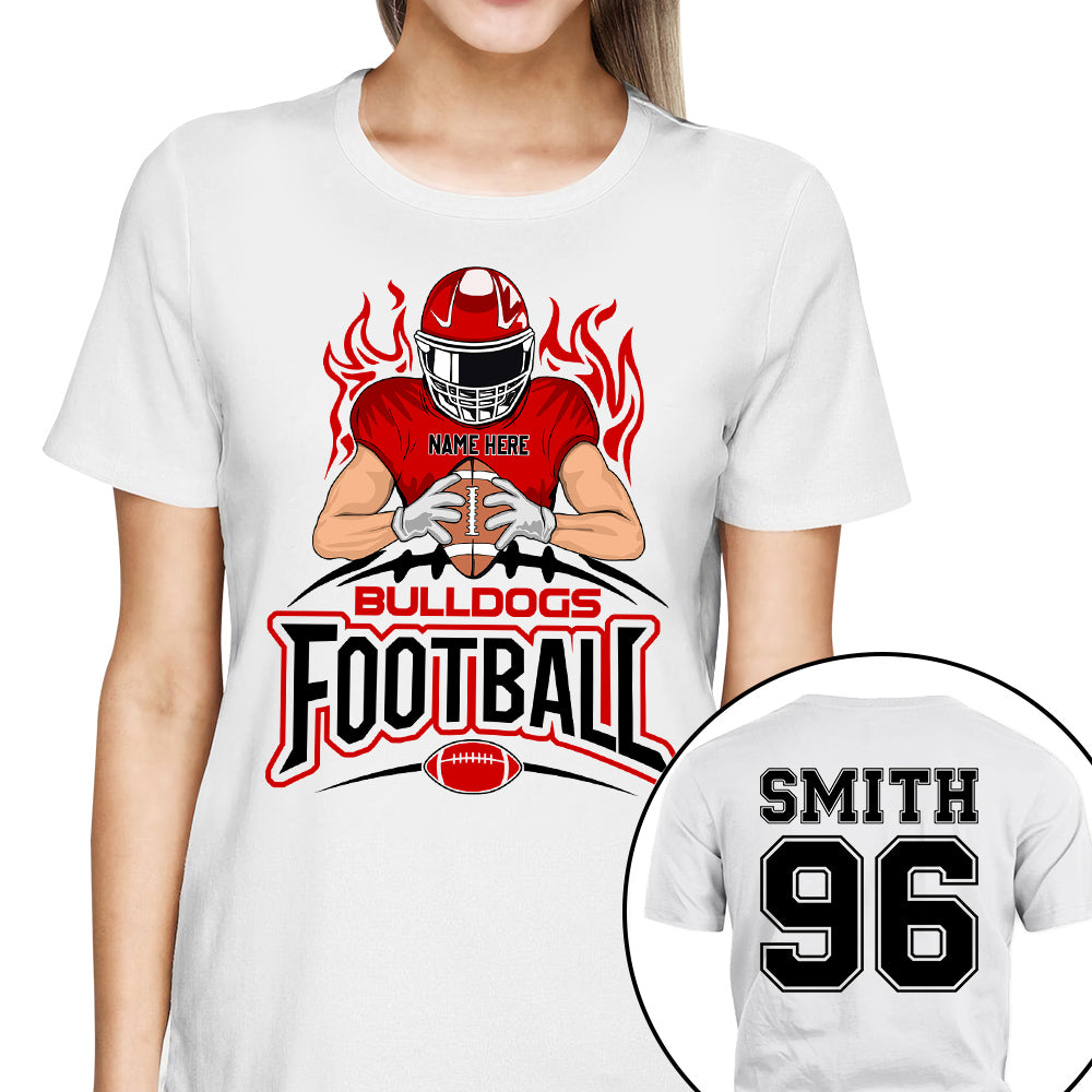 American Football Team Shirt - Football Game Days Custom Shirt Gift For  Football Player Football Lovers