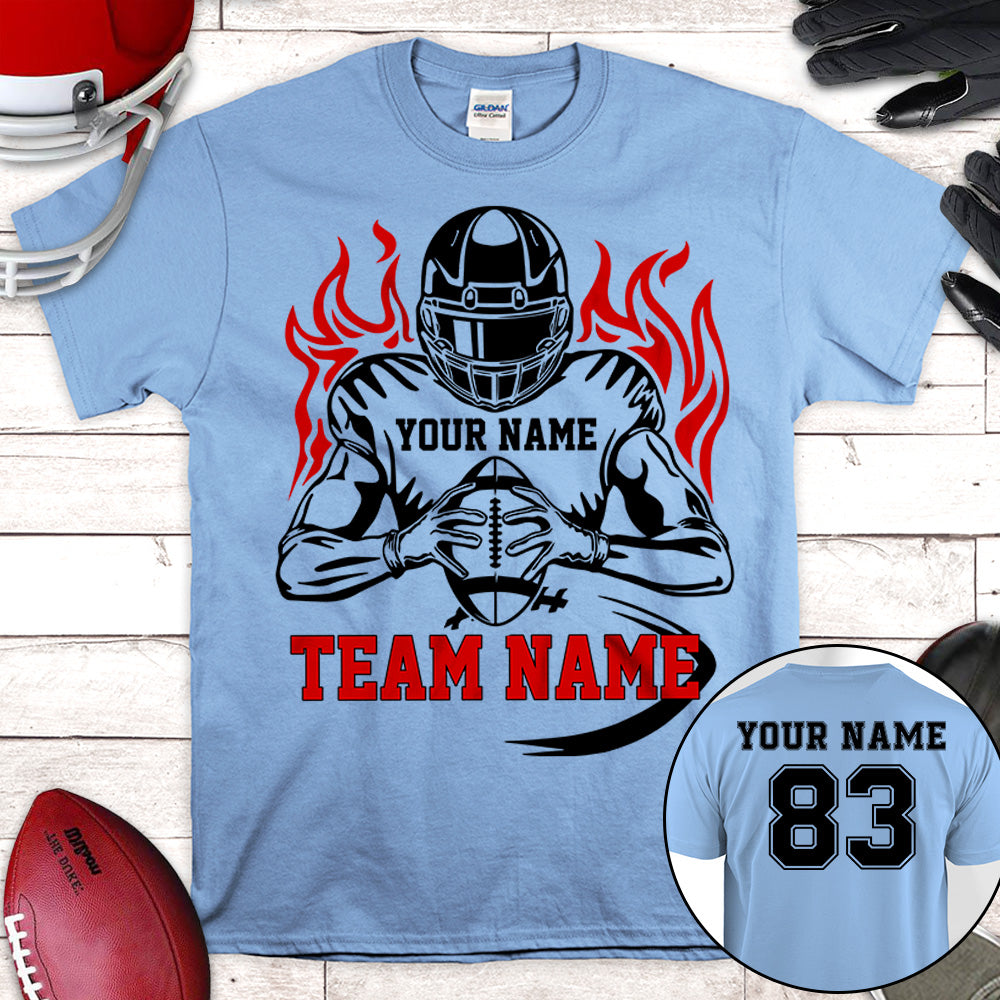 Interest Pod Personalized Shirt American Football Shirt Football Team Shirt VR2 Custom Team Name Player Name Number H2511