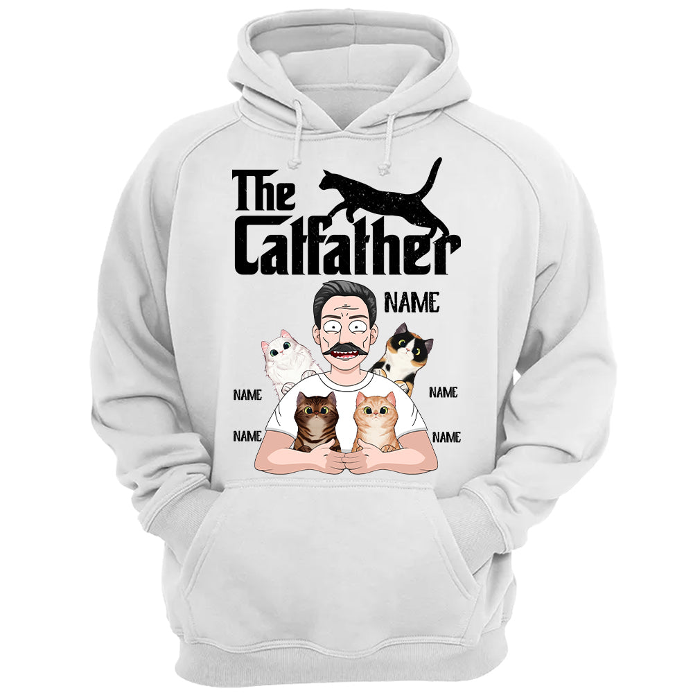 The Cat Father Personalized Shirt Cat Dad