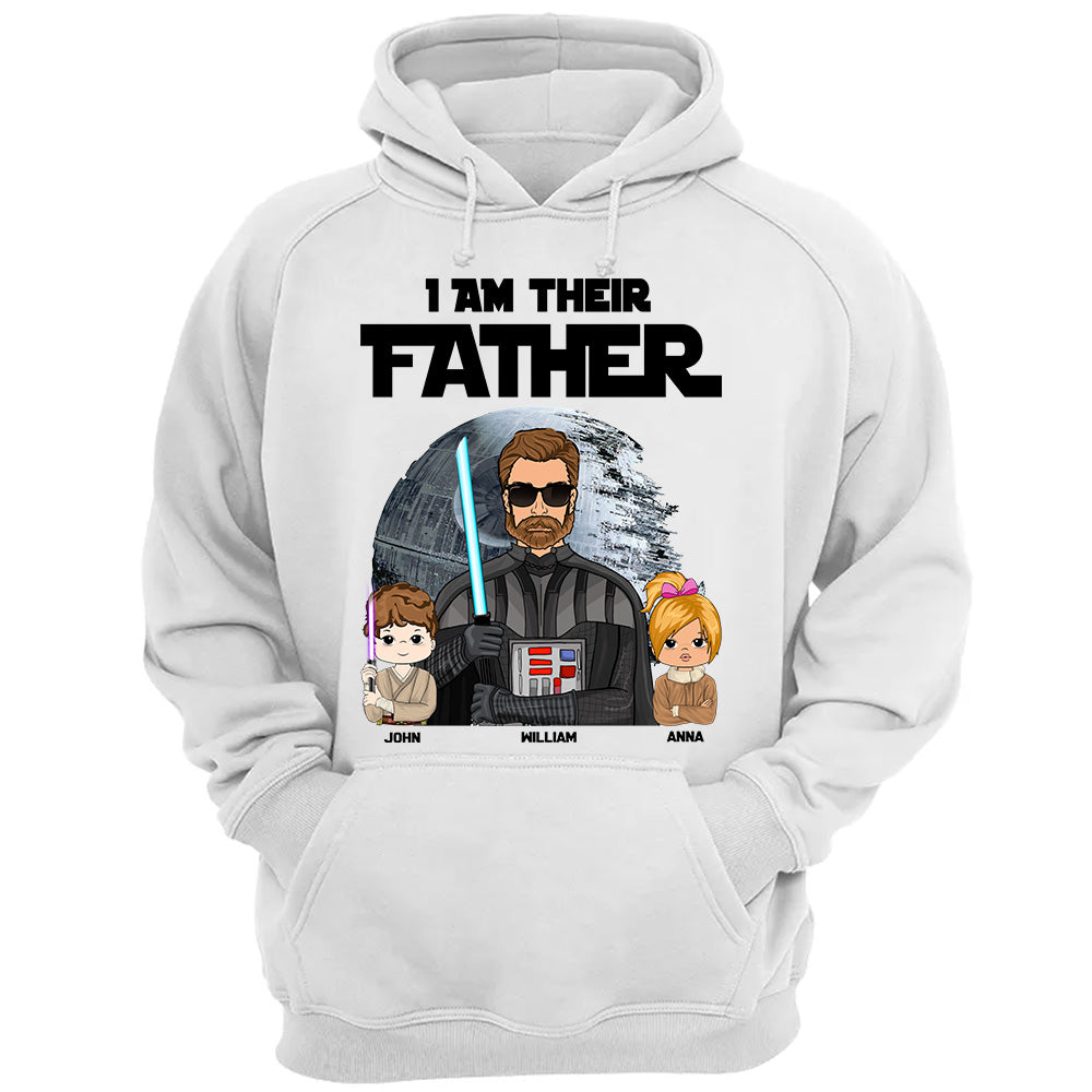 I Am Their Father - Custom Shirt With Kids Gift For Dad Mom