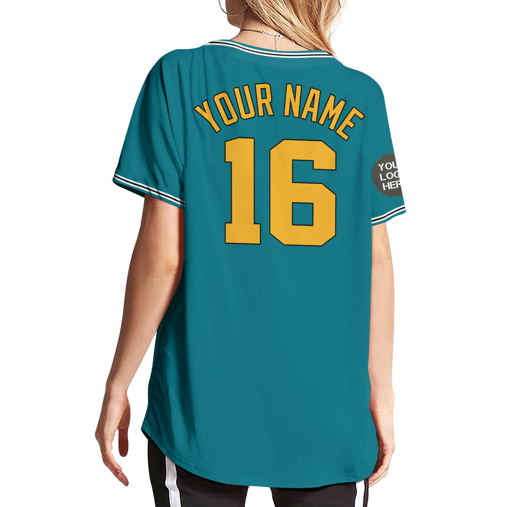 Custom Teal Baseball Jerseys  Custom Teal Baseball Uniforms