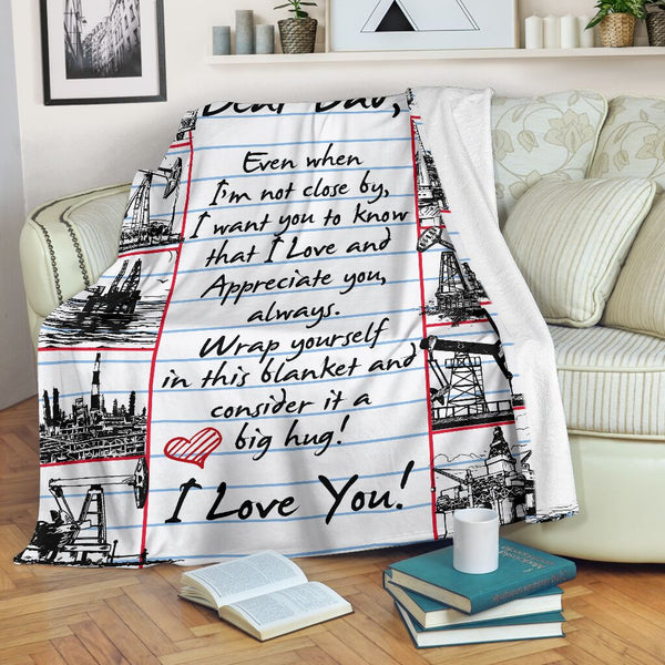 Personalized Blanket, It's Not My Job It's My Life , Trucker Dad, Gift —  GearLit