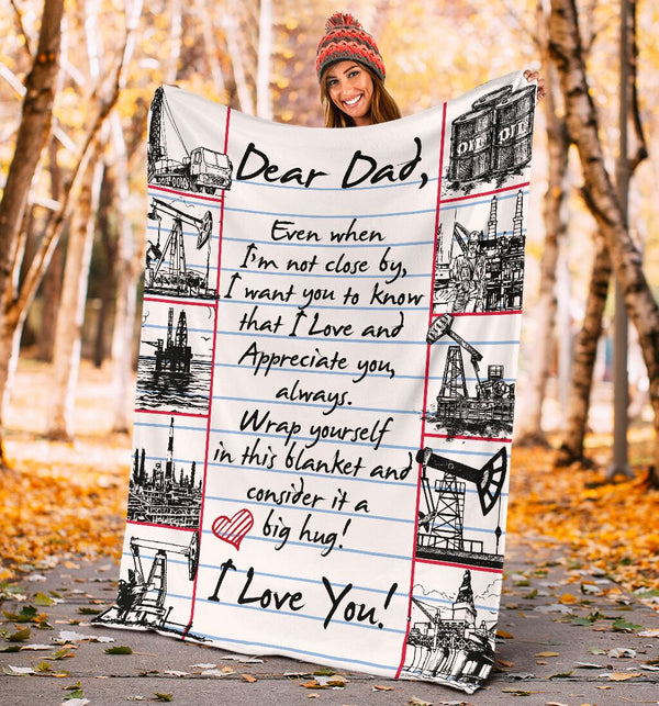 Personalized Blanket, It's Not My Job It's My Life , Trucker Dad, Gift —  GearLit