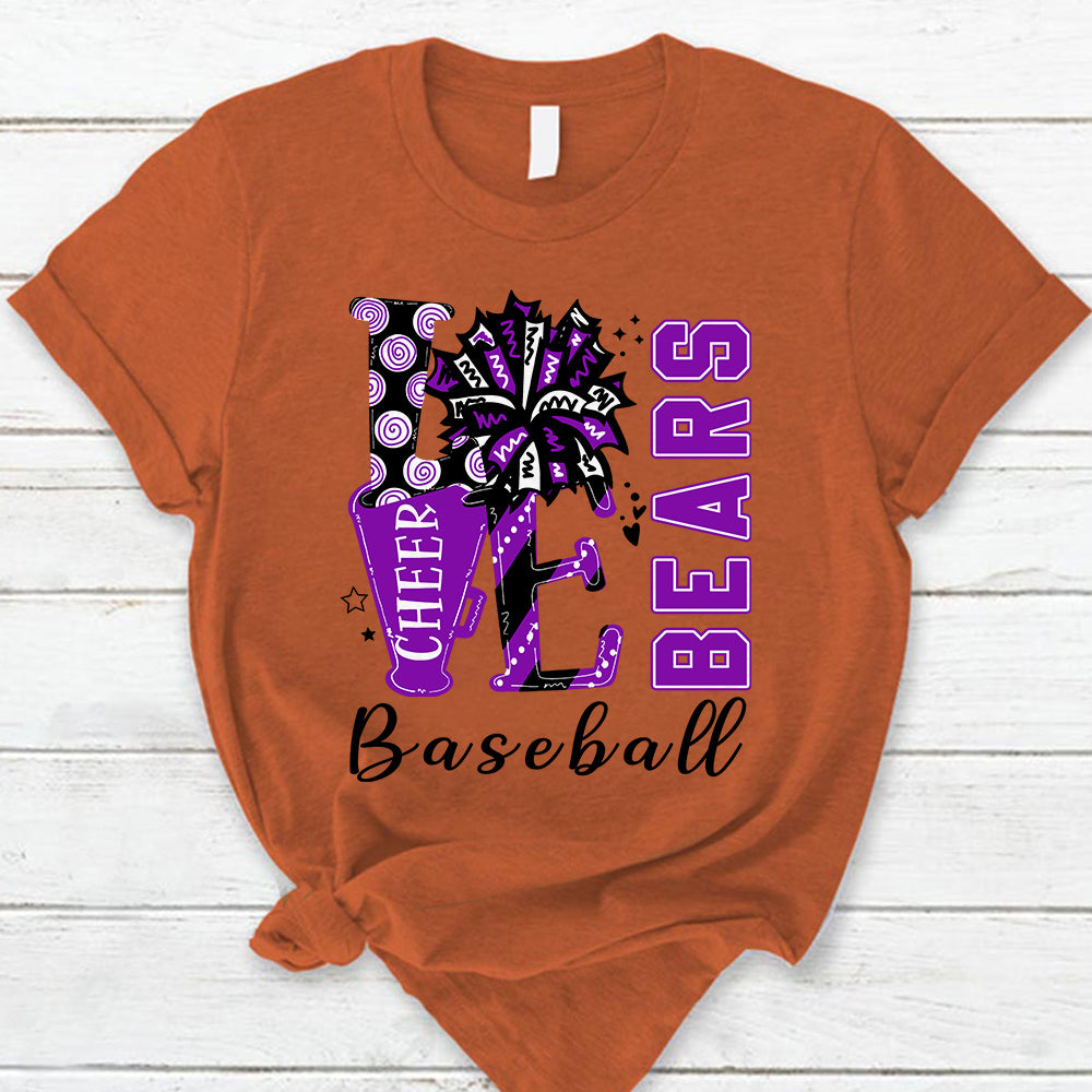 Personalized Clemson Tigers Mascot All Over Print 3D Baseball