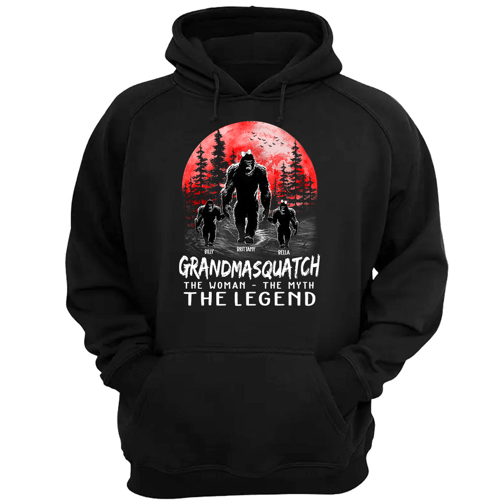 Grandmasquatch The Woman The Myth The Legend - Personalized Shirt