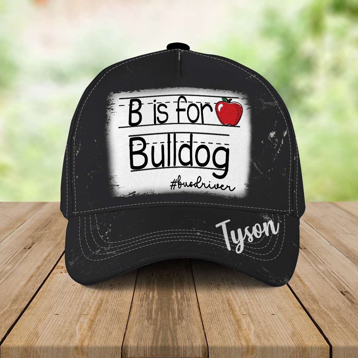 Personalized Cap For Teacher Student - Custom School Mascot Hat With Name